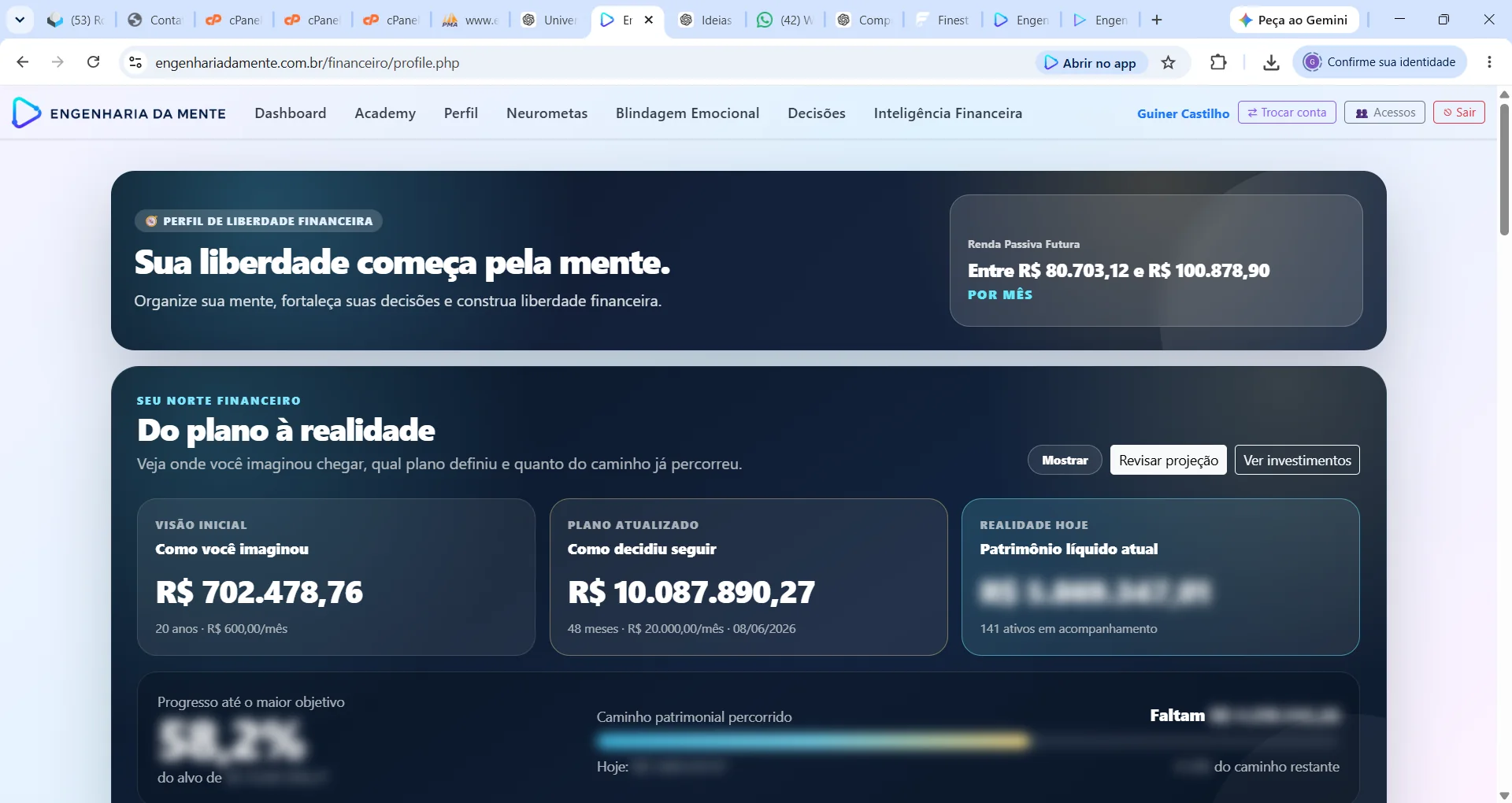 Perfil de liberdade